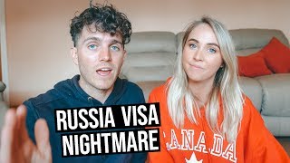 Our Russian Visa Nightmare | 31 Hours Flying Australia to Russia