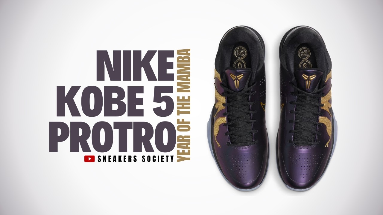 YEAR OF THE MAMBA 2025 Nike Kobe 5 | OFFICIAL LOOK + PRICE - YouTube