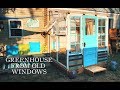 DIY GREENHOUSE FROM OLD WINDOWS