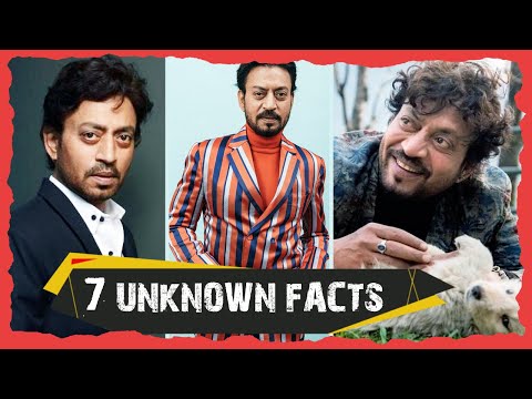 Top 7 Unknown Facts About IRRFAN KHAN | Real Name | Padmashree Award | Hollywood
