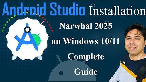 How to install Android Studio Narwhal 2025 on Windows 10/11 Complete guide | 2025 Upgraded | Updated