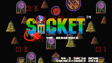 Socket The Hedgeduck - Sonic 1 hack (Sega Mega Drive/Genesis)
