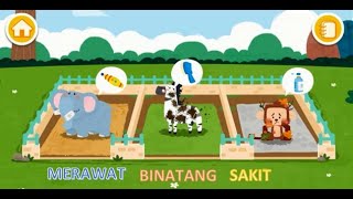 Bermain Game Anak Merawat Binatang "Bayi Panda - Merawat Binatang" screenshot 5