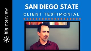 Big Interview / San Diego State - Testimonial