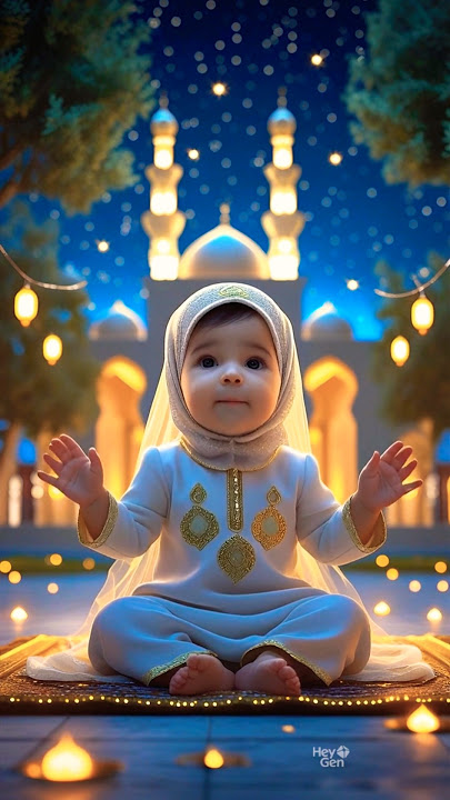 Cutest Baby Says 'La ilaha illallah' 🥰 Mashallah! #shorts