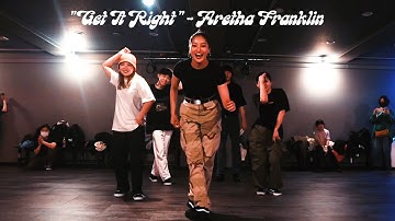 "Get It Right " - Aretha Franklin：LOCKING DANCE Choreography
