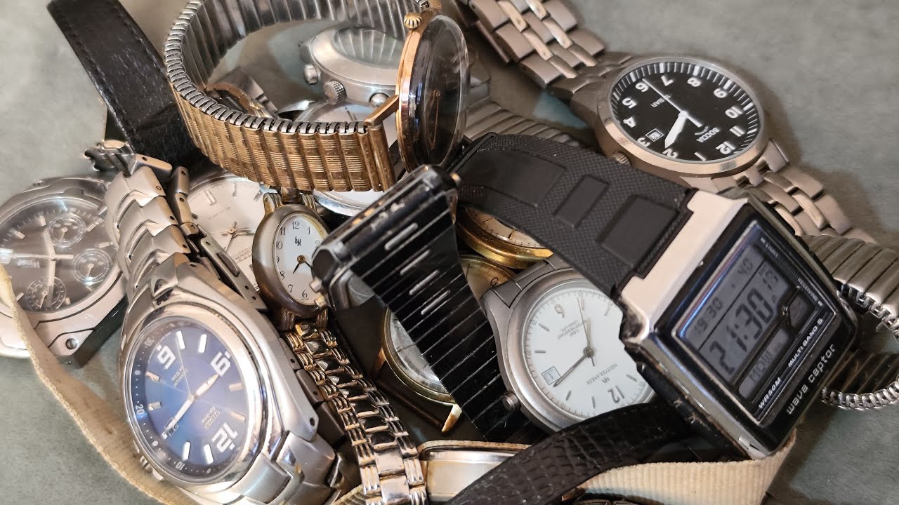 Wird mir das Flohmarkt-Glück eine schöne Uhr bringen?