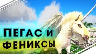 Приручение ПЕГАСА ARK! Приручение ФЕНИКСОВ в АРК | Выживание в ARK Primal Fear #8