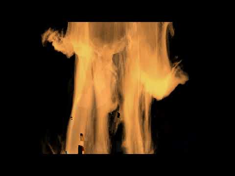 fire curtain flames footage fast