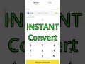 How to use binance instant convert  tutorial 2022