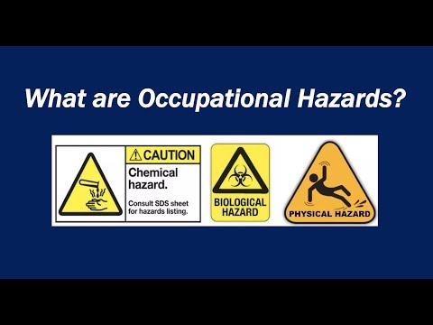 Video: What Are Occupational Risks And How Are They Classified