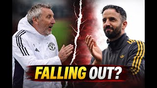 Manchester United Tension Leaks As Wilcox And Amorim Fall Out Leeds Preview
