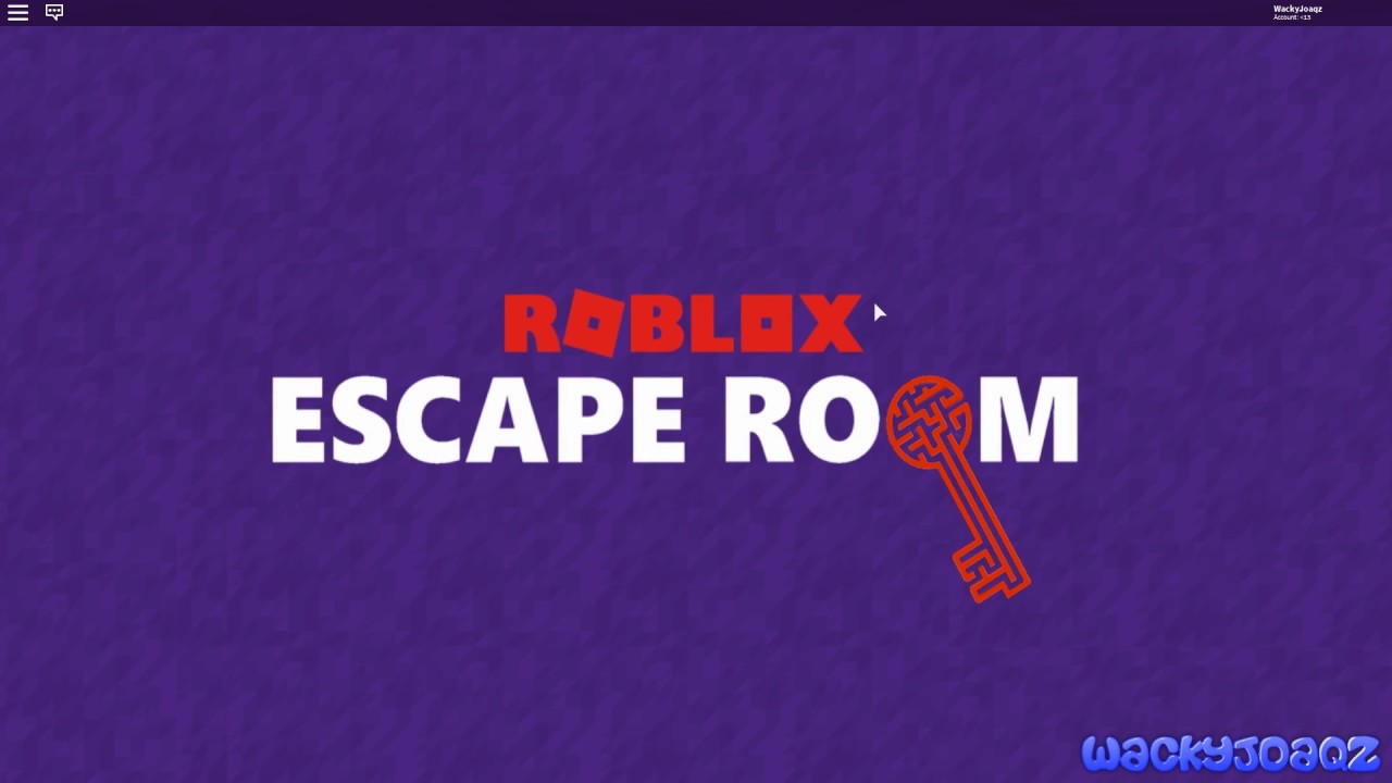Escaping The First Room Roblox Escape Room Youtube