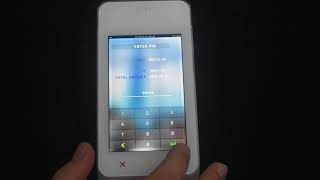 Onetip App Running Over Flexipos D220 For Firstdata In Us With Debit Card