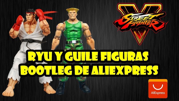 Guile - NECA (Street Fighter) - escala 1/12 (Bootleg/Paralelo