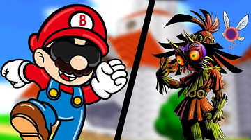 BLINDFOLDED SM64 - 1 Star for WR with New SKIP!!! Majora Later!