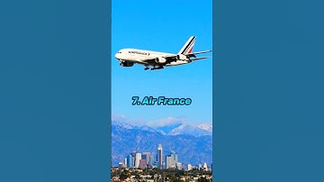 Top 10 Best Airlines In The World 2024 #shorts