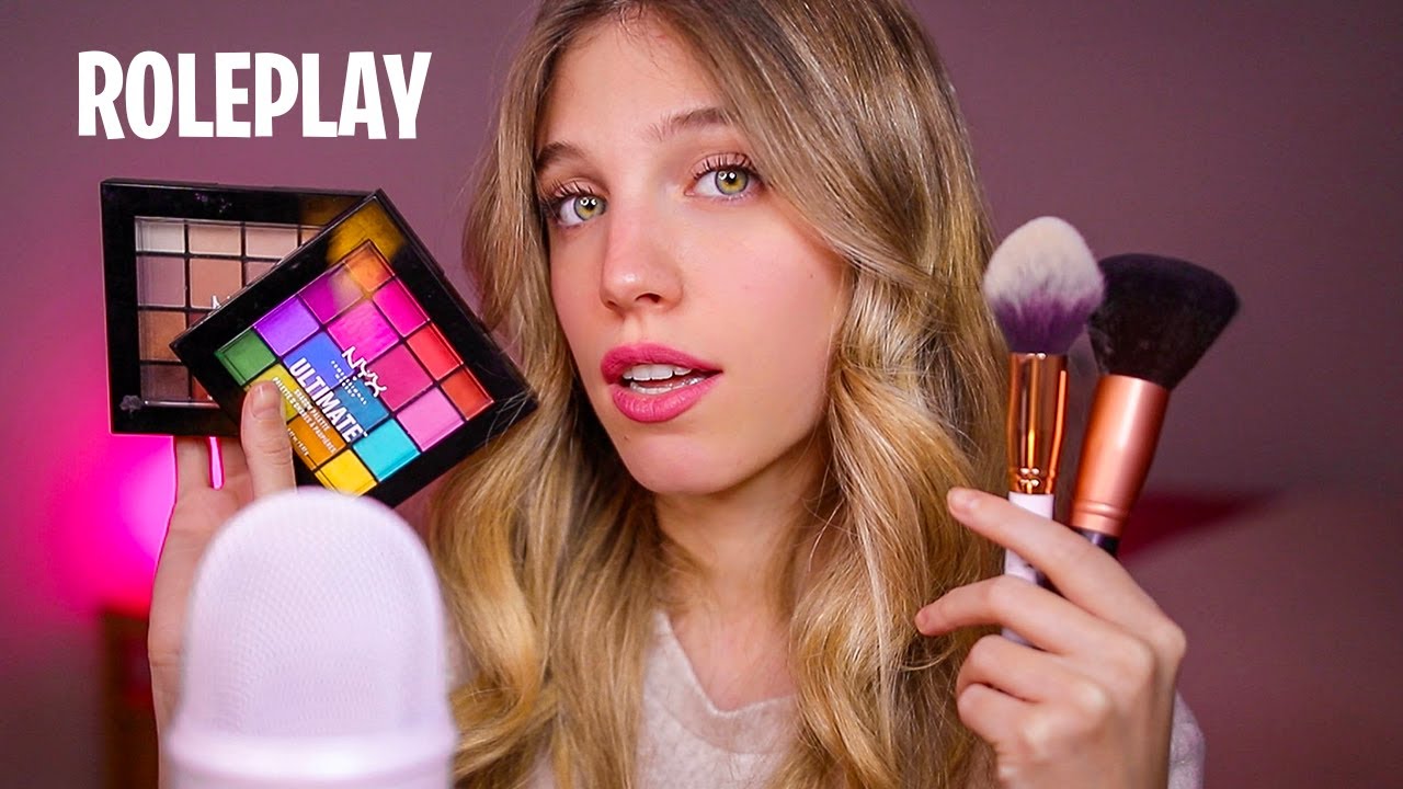 ASMR VENDEDORA DE MAQUILLAJE 💄 ROLEPLAY EN ESPAÑOL TIENDA DE MAQUILLAJE