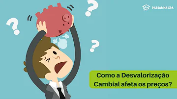 O que acontece com as importações de um país quando ocorre uma valorização da taxa de câmbio?