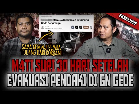 NGERI..! KESAKSIAN NYATA 30 HARI TIDAK SADARKAN DIRI SETELAH EVAKUASI T3NGKOR4K PENDAKI DI GN. GEDE