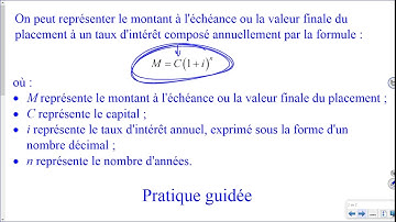 MBF3C 4 3 La valeur finale d