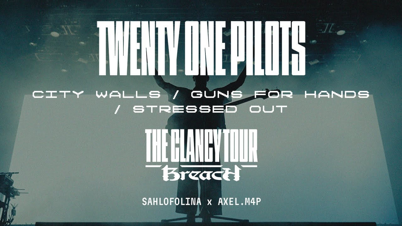 Twenty One Pilots - City Walls / Guns For Hands / Stressed Out (The Clancy Tour: Breach Version)