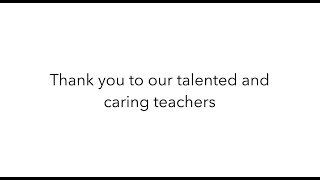 May Spotlight 2021 - Teacher Appreciation Week