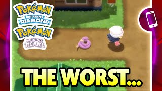 THE WORST WALKING ANIMATION GOES TO... Best and Worst Pokemon Following Animations in BDSP #shorts