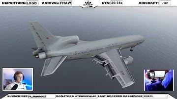 [P3D] Landing the RAF L-1011 at Ascension Island FHAW!