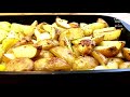 Запечённая картошечка по-деревенски