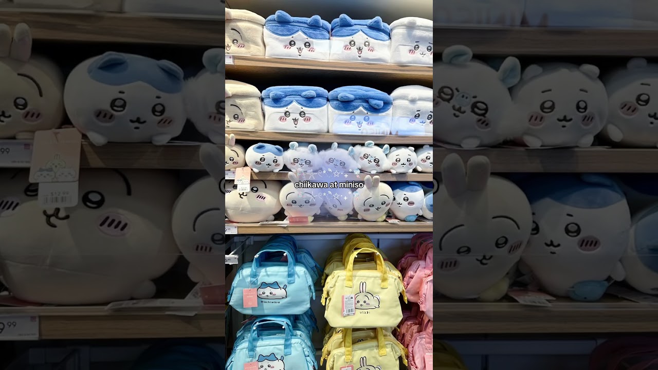 Chiikawa Collection at Miniso! 🍥✨ 