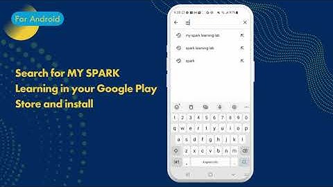 My SPARK Learning Lab App Android