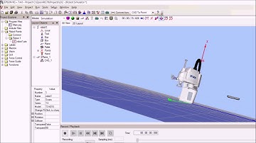 Epson T3 SCARA Robot - Offline Programming