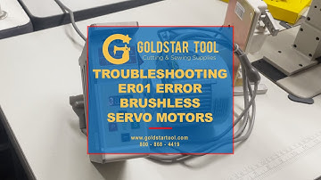 Tutorial - Troubleshooting ER01 Errors for Brushless Motors - Goldstartool.com - 800-868-4419