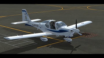 FSX:SE RAFAC Pilot Nav Tutorial 4 - VFR Navigation Using VORs in a Grob 115E Tutor
