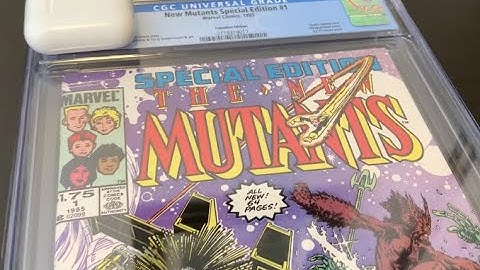 PRESSED AND GRADED: Complete Journey New Mutants Special Edition #1 - Canadian Price Variant