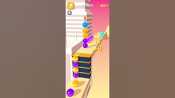 Stack Rider New Update Gameplay iOS,Android Walkthrough Level 117 #stackrider #androidgames #shorts