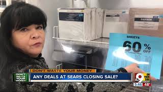Don't Waste Your Money: Any deals at Sears closing sale?