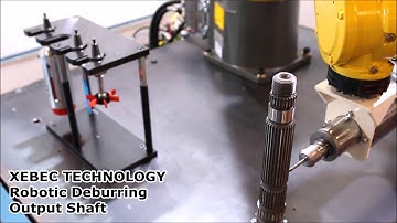 MECT2017 Robotic Deburring Output Shaft