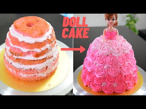 वीडियो: बार्बी डॉल से केक कैसे बनाये