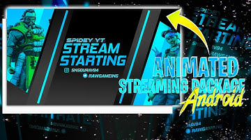 HOW TO MAKE ANIMATED STREAMING PACKAGE ON ANDROID||KINEMASTER||ANDROID||COUNTDOWN||Part 2