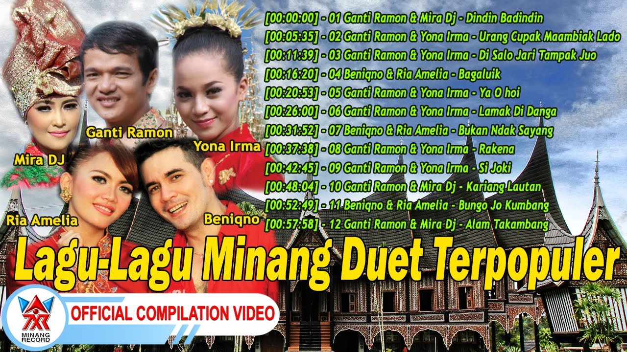 Lagu-Lagu Minang Duet Terpopuler [Official Compilation Video HD]