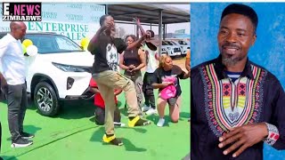 Sugar sugar has Collected his Brand new Car & $40k from Sir Wicknel.  #mudododo
