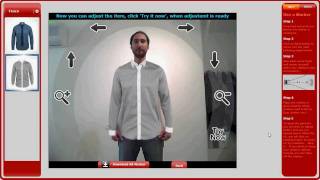 VirtualTRY Mirror Clothes by Live webcam screenshot 3