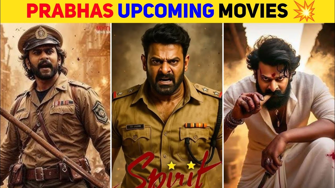 TOP 10 Prabhas Biggest Upcoming Pan Indian Movies 2025-2026 | Prabhas ...