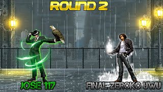 [KOF Mugen Tourney] Jose 117 VS. Final Zeroko UwU | ROUND 2