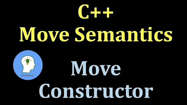 C++ 11 Move Semantics: Move Constructor