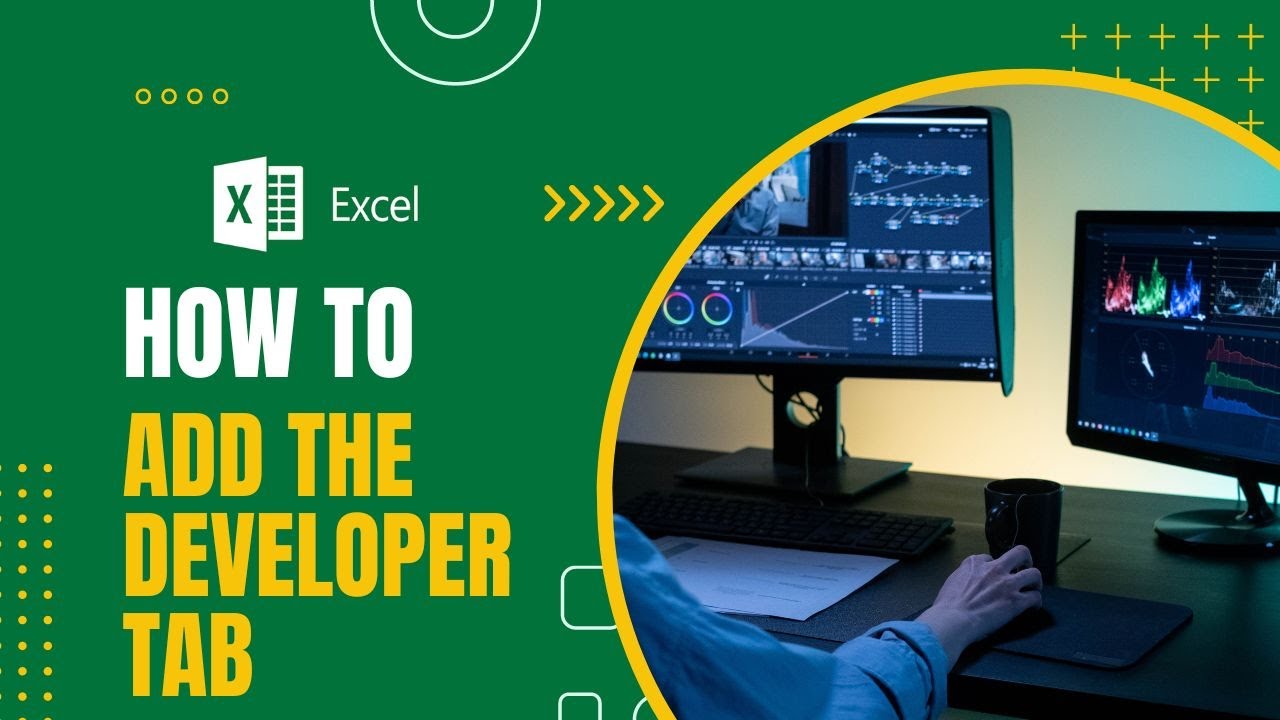 Excel How To Add Developer Tab in Excel - YouTube