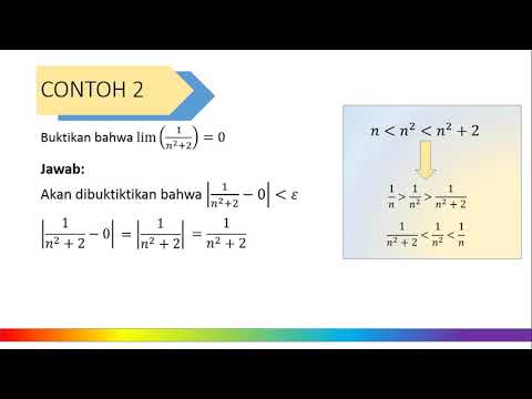 Video: Bagaimana Cara Menghitung Limit Suatu Barisan?