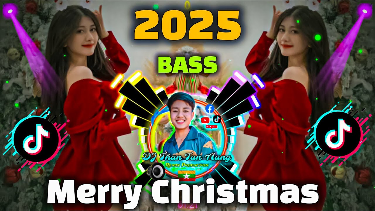 2025 Merry Christmas Music Sound (MELODY MIX) DJ Than Tun Aung BATTLE MIX 🔊